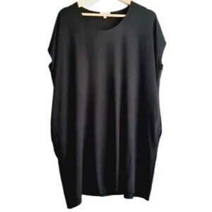 WILFRED FREE Aritzia Black Lorelei Pocket Dress Sz XS